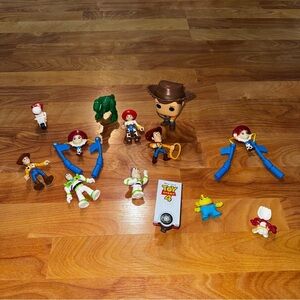 McDonalds Happy Meal Toys Toy Story 4 Disney Pixar Figures + Woody Funko Pop